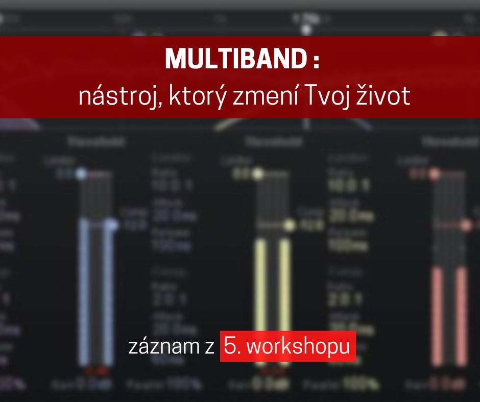 MULTIBAND : nástroj, ktorý zmení Tvoj život (záznam workshopu)